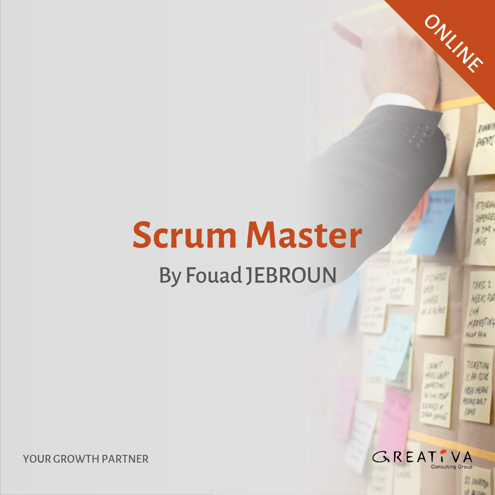 Devenez Scrum Master (en ligne)
