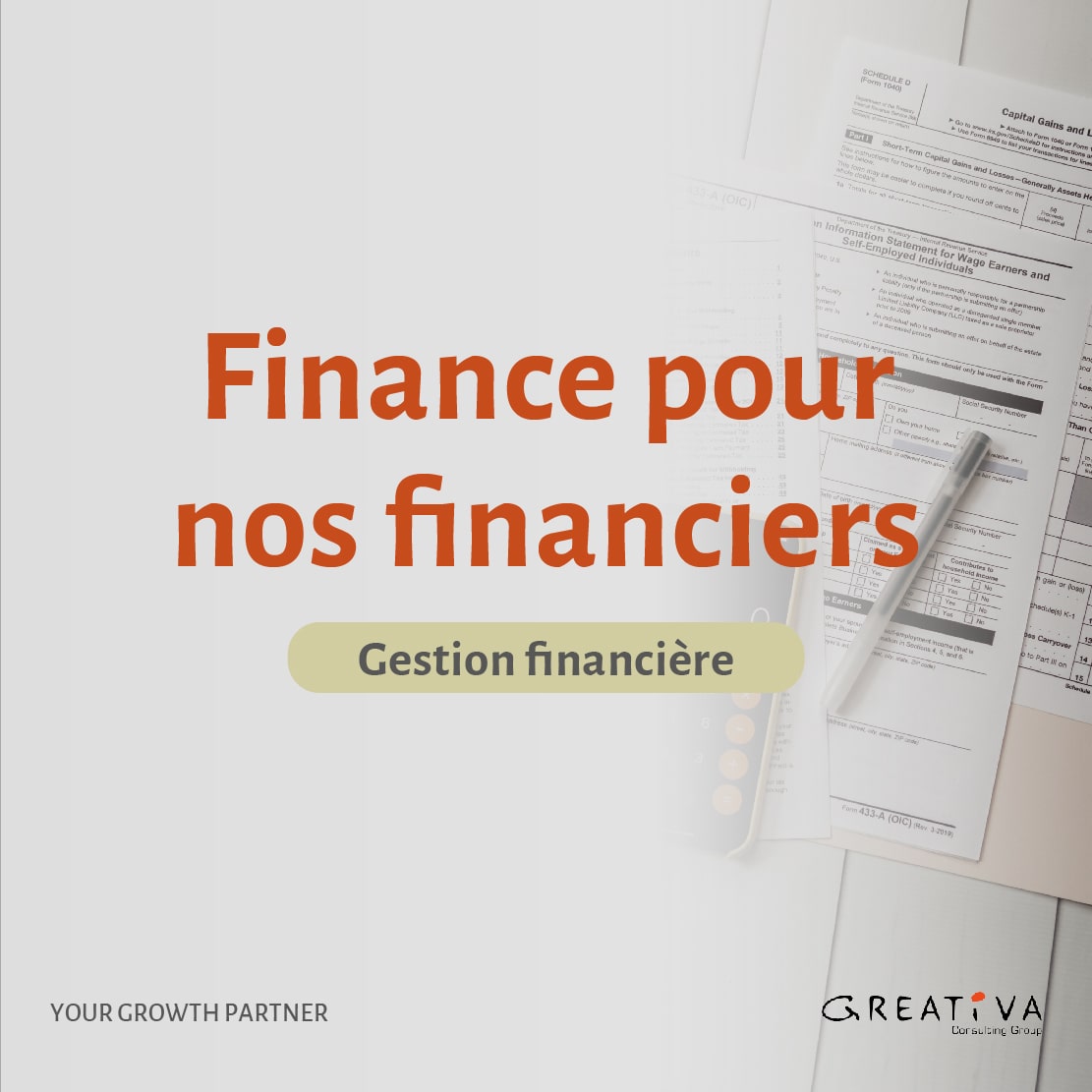 Finance pour nos financiers