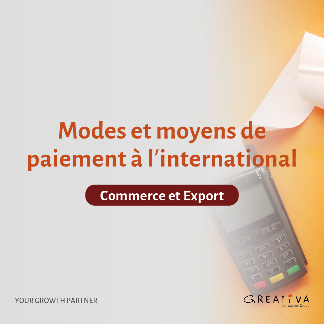Modes et moyens de paiement à l’international