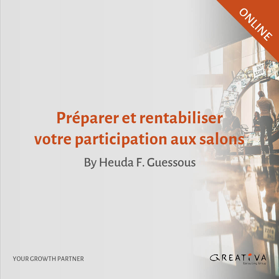 Patriciper à un salon professionnel