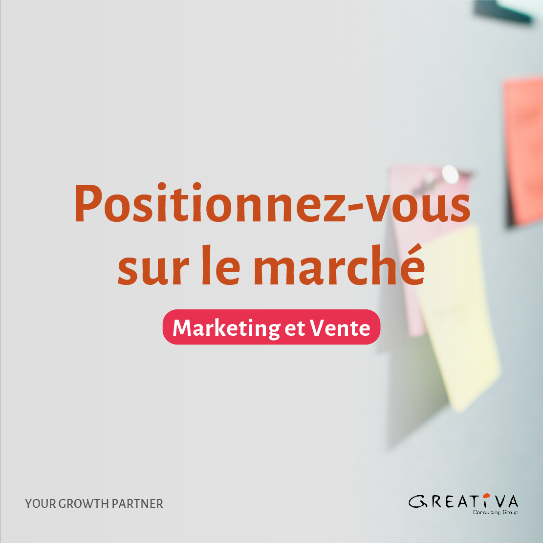 Positionnez-vous sur le marché