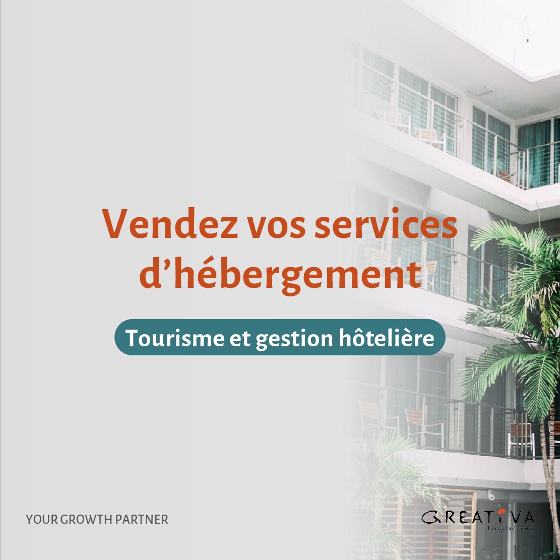 Vendez vos services d’hébergement